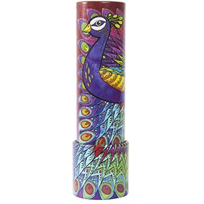 House of Marbles Peacock Kaleidoscope Classic Twist-and-Turn Optical Toy with Colourful Changing Patterns, Retro Gift for Children & Adults House of Marbles Peacock Kaleidoscope Classic Twist-and-Turn Optical Toy with Colourful Changing Patterns, Retro Gift for Children & Adults