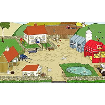 Tiger Moon The Tiger Moon Trading Company Ltd Tiger Moon Sarah's Farm Activity Play Mat 130 x 85 cm Pretend Play, Role-Play, Teach & Learn Tiger Moon The Tiger Moon Trading Company Ltd Tiger Moon Sarah's Farm Activity Play Mat 130 x 85 cm Pretend Play, Role-Play, Teach & Learn