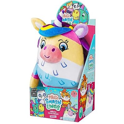 Pinata Smashlings Huggable Plush, Luna Unicorn, Roblox Toys, Soft Toys, Ideal Gift, Official Toy from Toikido. Pinata Smashlings Huggable Plush, Luna Unicorn, Roblox Toys, Soft Toys, Ideal Gift, Official Toy from Toikido.