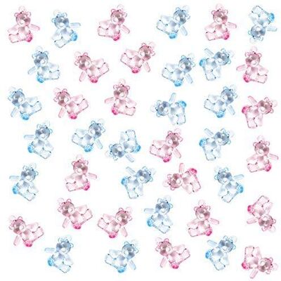 Robelli Baby Shower Party Decoration Charms/Favours Blue/Pink sets For Boys Or Girls (20 x Pink + 20 x Blue Teddy Bears) Robelli Baby Shower Party Decoration Charms/Favours Blue/Pink sets For Boys Or Girls (20 x Pink + 20 x Blue Teddy Bears)