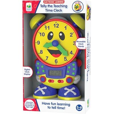 The Learning Journey 075418 Telly Teaching Primary Colors Time Clock The Learning Journey 075418 Telly Teaching Primary Colors Time Clock