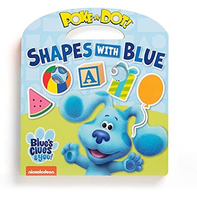 Melissa & Doug Blue's Clues & You! Children's Book Poke-A-Dot: Shapes with Blue Melissa & Doug Blue's Clues & You! Children's Book Poke-A-Dot: Shapes with Blue