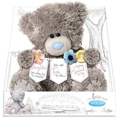 Me To You Signature Collection Daughter Tatty Teddy AP901096, Blue,Grey,Silver Me To You Signature Collection Daughter Tatty Teddy AP901096, Blue,Grey,Silver