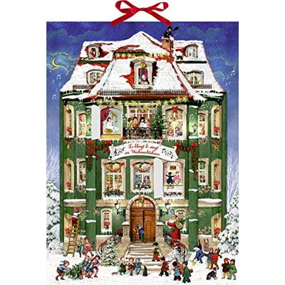 Carousel Toys and Gifts Deluxe Traditional Card Advent Calendar Large ~ Musical Christmas Carol Advent Calendar Carousel Toys and Gifts Deluxe Traditional Card Advent Calendar Large ~ Musical Christmas Carol Advent Calendar