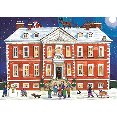 Carousel Home Alison Gardiner 'Country House Christmas' Large Traditional Advent Calendar Carousel Home Alison Gardiner 'Country House Christmas' Large Traditional Advent Calendar