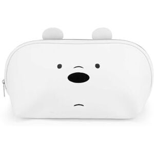 KARACTERMANIA We Bare Bears Ice Bear-Jelly Toiletry Bag, White, 34 x 18 cm KARACTERMANIA We Bare Bears Ice Bear-Jelly Toiletry Bag, White, 34 x 18 cm