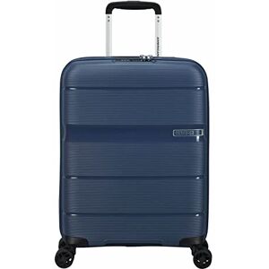 American Tourister Linex Luggage- Carry-On Luggage, S (55 cm 34 L), Blue (Deep Navy) American Tourister Linex Luggage- Carry-On Luggage, S (55 cm 34 L), Blue (Deep Navy)