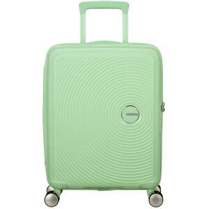 American Tourister Soundbox Hand Luggage Suitcase 55 x 40 x 20/23 cm Hard Shell Cabin Trolley for EasyJet & Most Airlines, Expandable, 35.5/41L, Pastel Green American Tourister Soundbox Hand Luggage Suitcase 55 x 40 x 20/23 cm Hard Shell Cabin Trolley for EasyJet & Most Airlines, Expandable, 35.5/41L, Pastel Green