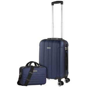ITACA Hard Shell Suitcase Set of 3-4 Double Wheel ABS Luggage Sets 3 Piece with Combination Lock Resistant and Lightweight Hard Suitcase Small Cabin Size, Medium and Large, Navy ITACA Hard Shell Suitcase Set of 3-4 Double Wheel ABS Luggage Sets 3 Piece with Combination Lock Resistant and Lightweight Hard Suitcase Small Cabin Size, Medium and Large, Navy