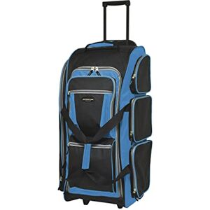 Travelers Club Xpedition 30 Inch Multi-Pocket Upright Rolling Duffel Bag, Blue, 30" Suitcase, Xpedition 30 Inch Multi-Pocket Upright Rolling Duffel Bag Travelers Club Xpedition 30 Inch Multi-Pocket Upright Rolling Duffel Bag, Blue, 30" Suitcase, Xpedition 30 Inch Multi-Pocket Upright Rolling Duffel Bag