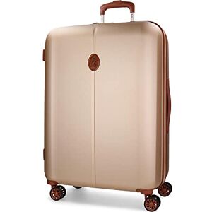 Disney El Potro Ocuri Medium Suitcase Beige 49x70x28cm Rigid ABS Closure TSA Integrated 81L 4.1kg 4 Double Wheels, Beige, Medium Suitcase Disney El Potro Ocuri Medium Suitcase Beige 49x70x28cm Rigid ABS Closure TSA Integrated 81L 4.1kg 4 Double Wheels, Beige, Medium Suitcase