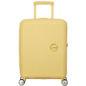 American Tourister Soundbox Hand Luggage Suitcase 55 x 40 x 20/23 cm Hard Shell Cabin Trolley for EasyJet & Most Airlines, Expandable, 35.5/41L, Pastel Yellow American Tourister Soundbox Hand Luggage Suitcase 55 x 40 x 20/23 cm Hard Shell Cabin Trolley for EasyJet & Most Airlines, Expandable, 35.5/41L, Pastel Yellow