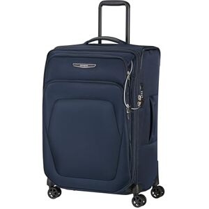 Samsonite Spark SNG Eco Soft Luggage Suitcase 67 cm Medium Trolley Suitcase with 4 Wheels, TSA Lock, Lightweight & Expandable Midnight Blue Samsonite Spark SNG Eco Soft Luggage Suitcase 67 cm Medium Trolley Suitcase with 4 Wheels, TSA Lock, Lightweight & Expandable Midnight Blue