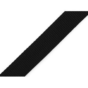 cyclingcolors 25mm Wide Polypropylene Webbing Strap 25 Metres 2mm Thick Rope for Backpacks, Furniture, Chairs, Haberdashery, Clothing, Black cyclingcolors 25mm Wide Polypropylene Webbing Strap 25 Metres 2mm Thick Rope for Backpacks, Furniture, Chairs, Haberdashery, Clothing, Black