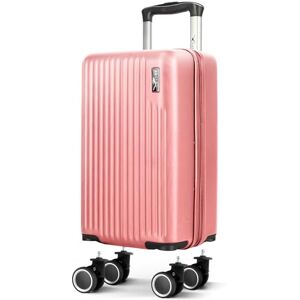 LUGG 40cm Vacay Suitcase ABS age with TSA Indent Lock, Aluminium Trolley Handle, 360° Spinner Wheels, Water-Resistant & Durable Material Ryanair Underseat Compatible (40 x 20 x 25cm) LUGG 40cm Vacay Suitcase ABS age with TSA Indent Lock, Aluminium Trolley Handle, 360° Spinner Wheels, Water-Resistant & Durable Material Ryanair Underseat Compatible (40 x 20 x 25cm)