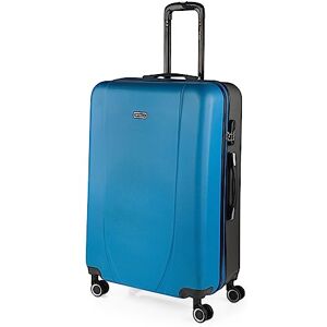 ITACA Hard Shell Suitcase Set of 3-4 Double Wheel ABS Luggage Sets 3 Piece with TSA Combination Lock Resistant and Lightweight Hard Suitcase Set in Small Cabin Size, Medium and, Blue-Anthracite ITACA Hard Shell Suitcase Set of 3-4 Double Wheel ABS Luggage Sets 3 Piece with TSA Combination Lock Resistant and Lightweight Hard Suitcase Set in Small Cabin Size, Medium and, Blue-Anthracite
