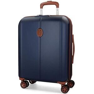 Disney El Potro Ocuri Cabin Suitcase Blue 40x55x20cm Rigid ABS Closure TSA Integrated 37L 3.1kg 4 Double Wheels Hand Luggage, Blue, Cabin Suitcase Disney El Potro Ocuri Cabin Suitcase Blue 40x55x20cm Rigid ABS Closure TSA Integrated 37L 3.1kg 4 Double Wheels Hand Luggage, Blue, Cabin Suitcase