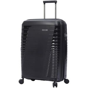 Totto Traveler Expandable Rigid Suitcase, Cabin Size, Medium or Large (82L or 139L), Single or Set of 3 Pieces, 360º Wheels, Telescopic Handle, Internal Compression Straps and TSA Lock, Black/White Totto Traveler Expandable Rigid Suitcase, Cabin Size, Medium or Large (82L or 139L), Single or Set of 3 Pieces, 360º Wheels, Telescopic Handle, Internal Compression Straps and TSA Lock, Black/White