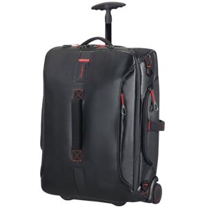 Samsonite Paradiver Light Duffle with Wheels 55/20 Strict Cabin, 55 cm, 48.5 L, Black Samsonite Paradiver Light Duffle with Wheels 55/20 Strict Cabin, 55 cm, 48.5 L, Black