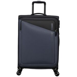 American Tourister Dash Spinner M, Expandable Suitcase, 66.5 cm, 67/75 L, Black/Gray (Black/Gray) American Tourister Dash Spinner M, Expandable Suitcase, 66.5 cm, 67/75 L, Black/Gray (Black/Gray)