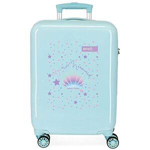 Enso Be a Mermaid Green Cabin Suitcase 38 x 55 x 20 cm Rigid ABS Combination Lock 34 Litre 2.6 kg 4 Double Wheels Hand Luggage Enso Be a Mermaid Green Cabin Suitcase 38 x 55 x 20 cm Rigid ABS Combination Lock 34 Litre 2.6 kg 4 Double Wheels Hand Luggage