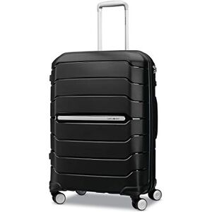 Samsonite Freeform Hardside Expandable with Double Spinner Wheels, Black, Checked-Medium 24-Inch Samsonite Freeform Hardside Expandable with Double Spinner Wheels, Black, Checked-Medium 24-Inch