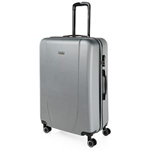 ITACA Hard Shell Suitcase Set of 3-4 Double Wheel ABS Luggage Sets 3 Piece with TSA Combination Lock Resistant and Lightweight Hard Suitcase Set in Small Cabin Size, Medium and Large, Silver ITACA Hard Shell Suitcase Set of 3-4 Double Wheel ABS Luggage Sets 3 Piece with TSA Combination Lock Resistant and Lightweight Hard Suitcase Set in Small Cabin Size, Medium and Large, Silver