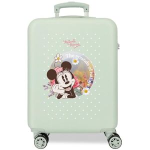 Disney Joumma Minnie Wild Nature Cabin Suitcase Green 38 x 55 x 20 cm Hard ABS Combination Lock Side 34L 2 kg 4 Wheels Hand Luggage, Green, Cabin Suitcase Disney Joumma Minnie Wild Nature Cabin Suitcase Green 38 x 55 x 20 cm Hard ABS Combination Lock Side 34L 2 kg 4 Wheels Hand Luggage, Green, Cabin Suitcase