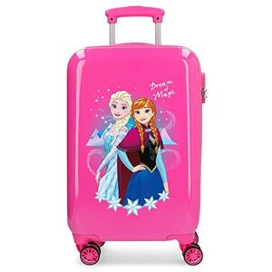 Disney Frozen Dream of Magic Fuchsia Hardside Carry-on Suitcase Disney Frozen Dream of Magic Fuchsia Hardside Carry-on Suitcase