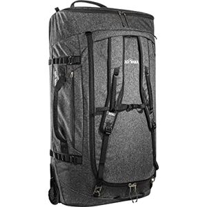 Tatonka Trolley Duffle Roller, 140 L, Foldable Travel Bag with Wheels and Backpack Function, Stows in Own Lid Pocket, 140 Litre Volume, Black, 140 Liter, Large Trolley Without Frame Tatonka Trolley Duffle Roller, 140 L, Foldable Travel Bag with Wheels and Backpack Function, Stows in Own Lid Pocket, 140 Litre Volume, Black, 140 Liter, Large Trolley Without Frame