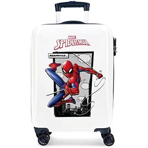 Marvel Spiderman Action Blue Cabin Suitcase 37 x 55 x 20 cm Rigid ABS Combination Lock 34 Litre 2.6 kg 4 Double Wheels Hand Luggage Marvel Spiderman Action Blue Cabin Suitcase 37 x 55 x 20 cm Rigid ABS Combination Lock 34 Litre 2.6 kg 4 Double Wheels Hand Luggage
