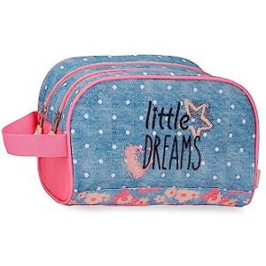 Enso Little Dreams Adaptable Toiletry Bag Pink 26 x 16 x 11 cm Polyester, Pink, One Size, Adaptable Toiletry Bag Enso Little Dreams Adaptable Toiletry Bag Pink 26 x 16 x 11 cm Polyester, Pink, One Size, Adaptable Toiletry Bag