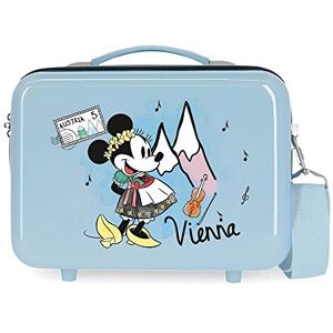 Disney Minnie Let's Travel Toiletry Bag Adaptable Blue 29 x 21 x 15 cm Rigid ABS 9.14 L Disney Minnie Let's Travel Toiletry Bag Adaptable Blue 29 x 21 x 15 cm Rigid ABS 9.14 L