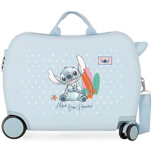 Disney Joumma Stitch from Hawaii Children's Suitcase Blue 50 x 38 x 20 cm Rigid 2.05 kg Combination Lock Side ABS 2.05 kg 34L Hand Luggage Disney Joumma Stitch from Hawaii Children's Suitcase Blue 50 x 38 x 20 cm Rigid 2.05 kg Combination Lock Side ABS 2.05 kg 34L Hand Luggage