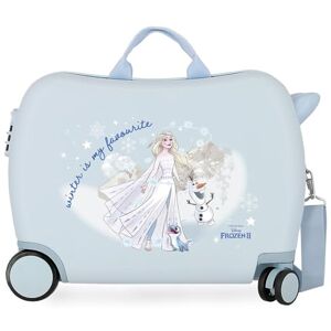 Disney Frozen Adventure Of My Mind Children's Suitcase Blue 50 x 38 x 20 cm Rigid ABS Side Combination Closure 38L 3 kg 4 Wheels Hand Luggage Disney Frozen Adventure Of My Mind Children's Suitcase Blue 50 x 38 x 20 cm Rigid ABS Side Combination Closure 38L 3 kg 4 Wheels Hand Luggage