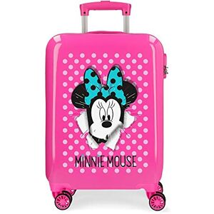 Disney Minnie Sunny Day Pink Cabin Suitcase 37 x 55 x 20 cm Rigid ABS Combination Lock 34 Litre 2.6 kg 4 Double Wheels Hand Luggage Disney Minnie Sunny Day Pink Cabin Suitcase 37 x 55 x 20 cm Rigid ABS Combination Lock 34 Litre 2.6 kg 4 Double Wheels Hand Luggage