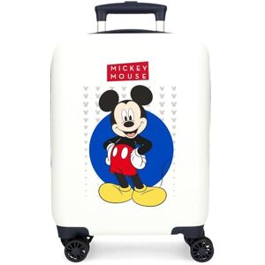 Disney Joumma Minnie Enjoy The Day Cabin Suitcase White 33 x 50 x 20 cm Rigid ABS Side Combination Lock 28.4L 2 kg 4 Double Wheels Luggage Hand, White, Cabin Suitcase Disney Joumma Minnie Enjoy The Day Cabin Suitcase White 33 x 50 x 20 cm Rigid ABS Side Combination Lock 28.4L 2 kg 4 Double Wheels Luggage Hand, White, Cabin Suitcase
