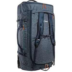 Tatonka Trolley Duffle Roller, 140 L, Foldable Travel Bag with Wheels and Backpack Function, Stows in Own Lid Pocket, 140 litre Volume, navy, 140 Liter, Large trolley without frame Tatonka Trolley Duffle Roller, 140 L, Foldable Travel Bag with Wheels and Backpack Function, Stows in Own Lid Pocket, 140 litre Volume, navy, 140 Liter, Large trolley without frame