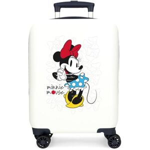Disney Joumma Minnie Magic Cabin Suitcase White 33 x 50 x 20 cm Rigid ABS Side Combination Lock 28.4L 2 kg 4 Double Wheels Luggage Hand Luggage, White, Magic 50 Disney Joumma Minnie Magic Cabin Suitcase White 33 x 50 x 20 cm Rigid ABS Side Combination Lock 28.4L 2 kg 4 Double Wheels Luggage Hand Luggage, White, Magic 50