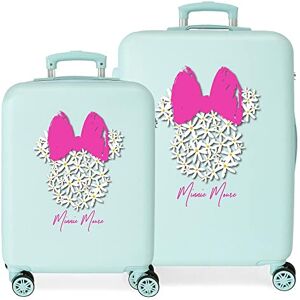Disney Minnie Teen Suitcase Set Blue 55/65 cm Rigid ABS Combination Lock Side 91L 6 kg 4 Double Wheels Disney Minnie Teen Suitcase Set Blue 55/65 cm Rigid ABS Combination Lock Side 91L 6 kg 4 Double Wheels