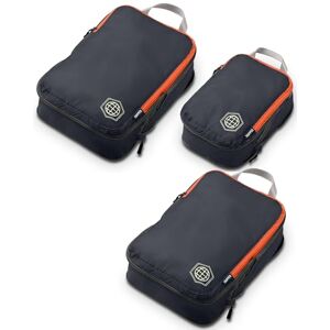 TRIPPED Travel Gear Packing Cubes Travel Organizer- Compression Travel Bags for Luggage (3 Piece Grey Set) TRIPPED Travel Gear Packing Cubes Travel Organizer- Compression Travel Bags for Luggage (3 Piece Grey Set)