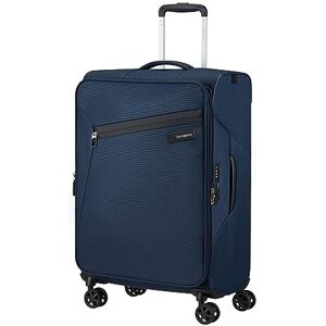 Samsonite Litebeam Spinner M, Expandable Suitcase, 66 cm, 67/73 L, Blue (Midnight Blue) Samsonite Litebeam Spinner M, Expandable Suitcase, 66 cm, 67/73 L, Blue (Midnight Blue)