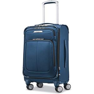 Samsonite Unisex-Adult Solyte DLX Softside Expandable Luggage with Spinner Wheels, Mediterranean Blue, Carry-On 20-Inch, Solyte DLX Softside Expandable Luggage with Spinner Wheels Samsonite Unisex-Adult Solyte DLX Softside Expandable Luggage with Spinner Wheels, Mediterranean Blue, Carry-On 20-Inch, Solyte DLX Softside Expandable Luggage with Spinner Wheels