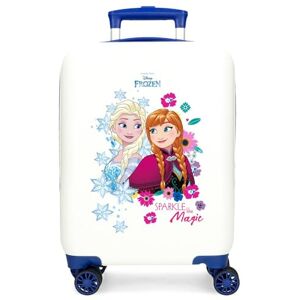 Disney Joumma Sparkle Like Magic Cabin Suitcase White 33 x 50 x 20 cm Hard ABS Combination Lock Side 28.4L 2 kg 4 Double Wheels Luggage Hand Luggage, White, Cabin Suitcase Disney Joumma Sparkle Like Magic Cabin Suitcase White 33 x 50 x 20 cm Hard ABS Combination Lock Side 28.4L 2 kg 4 Double Wheels Luggage Hand Luggage, White, Cabin Suitcase