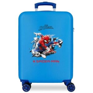 Marvel Spiderman Geo Blue Cabin Suitcase 37 x 55 x 20 cm Rigid ABS Combination Lock 34 Litre 2.6 kg 4 Double Wheels Hand Luggage Marvel Spiderman Geo Blue Cabin Suitcase 37 x 55 x 20 cm Rigid ABS Combination Lock 34 Litre 2.6 kg 4 Double Wheels Hand Luggage