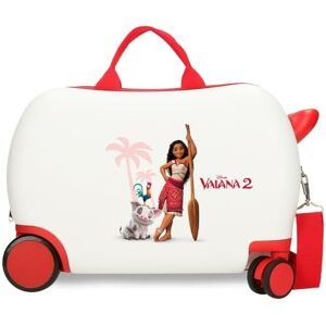 Disney Joumma Vaiana and Friends Children's Suitcase White 45 x 31 x 20 cm Rigid 1.8 kg ABS 1.8 kg 24.6L Hand Luggage, White, One Size, Children's Suitcase Disney Joumma Vaiana and Friends Children's Suitcase White 45 x 31 x 20 cm Rigid 1.8 kg ABS 1.8 kg 24.6L Hand Luggage, White, One Size, Children's Suitcase