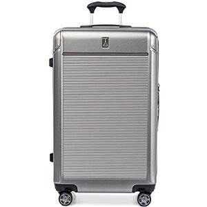 Travelpro Platinum Elite Hardside Expandable Checked Suitcase, 8 Wheel Spinner, TSA Lock, Hard Shell Polycarbonate Suitcase, Metallic Sand, Checked Large 77x46x35 cm Travelpro Platinum Elite Hardside Expandable Checked Suitcase, 8 Wheel Spinner, TSA Lock, Hard Shell Polycarbonate Suitcase, Metallic Sand, Checked Large 77x46x35 cm