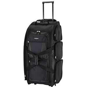 Travelers Club Xpedition 30 Inch Multi-Pocket Upright Rolling Duffel Bag, Black, 30" Suitcase, Xpedition 30 Inch Multi-Pocket Upright Rolling Duffel Bag Travelers Club Xpedition 30 Inch Multi-Pocket Upright Rolling Duffel Bag, Black, 30" Suitcase, Xpedition 30 Inch Multi-Pocket Upright Rolling Duffel Bag