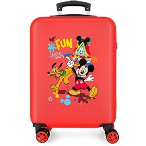 Disney Mickey All Smile Valise Cabine Multicoloured 38 x 55 x 20 cm Rigide ABS Fermeture à Combinaison Latérale 35L 2 kg 4 Doubles Roues Bagage à Main, Starts, One Size, Cabin Suitcase Disney Mickey All Smile Valise Cabine Multicoloured 38 x 55 x 20 cm Rigide ABS Fermeture à Combinaison Latérale 35L 2 kg 4 Doubles Roues Bagage à Main, Starts, One Size, Cabin Suitcase