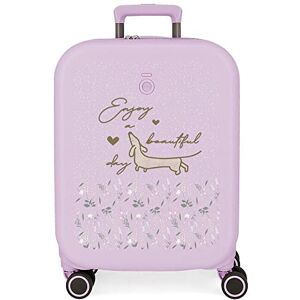 Enso Beautiful day Purple Cabin Suitcase 40x55x20 cm Rigid ABS Integrated TSA Closure 37L 2.74 kgs 4 Double Wheels Expandable Hand Luggage Enso Beautiful day Purple Cabin Suitcase 40x55x20 cm Rigid ABS Integrated TSA Closure 37L 2.74 kgs 4 Double Wheels Expandable Hand Luggage